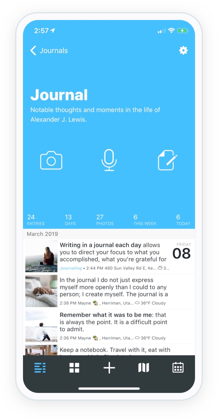 mac app for video journal